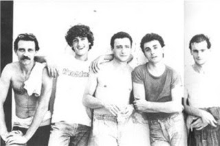 «Acequia, grupo pionero del rock murciano. Jorge García Antolinos fue su bajista.»